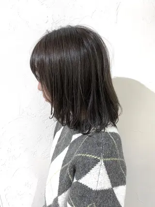 ミディアム ネイル 向井 涼太朗のヘアスタイル