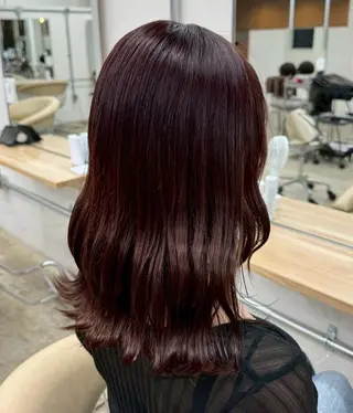 セミロング カラー fand / KAIのヘアスタイル