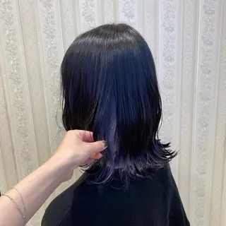 セミロング カラー 坂井 水菜美のヘアスタイル