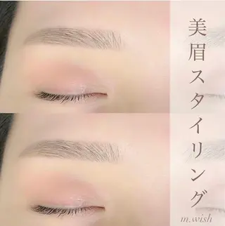 アイブロウ M.wish Satsuki🖤のマツエク・マツパデザイン