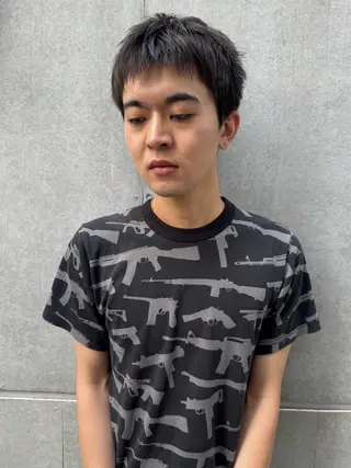 ショート メンズ 神田橋 翔太郎のヘアスタイル