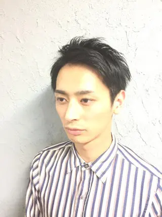 ショート メンズ 水野 魁人のヘアスタイル