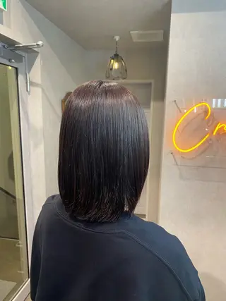 ミディアム ハイトーン💖 ネイル💅まりなのヘアスタイル