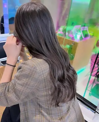ロング カラー 韓国ヘア/耳ツボジュ エリー♡ayumuのヘアスタイル