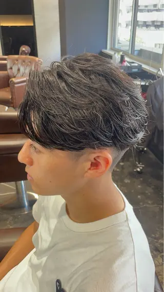 パーマ メンズ 💈神戸メンズ パーマ流基斗💈のヘアスタイル
