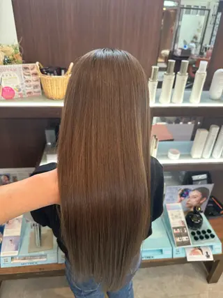 ロング 成田で1番扱いやすい 髪へ導くみつきのヘアスタイル