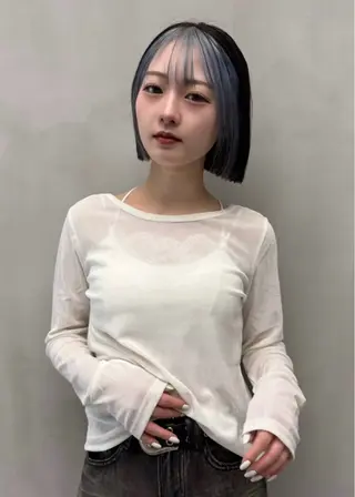 ショート 横田 七美のヘアスタイル