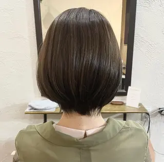 ショート カラー hair room nico所属・箱守 さやかのヘアスタイル