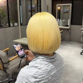 ショート SEE-SAW / LOBBY Rionのヘアスタイル