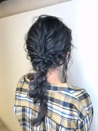 ロング ヘアアレンジ MIRU by INCE HAIR所属・chiyo yasuのヘアスタイル