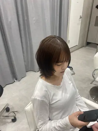 ミディアム 髪質改善/美髪矯正 🫧山本勇輝🫧のヘアスタイル