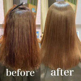 ロング 縮毛矯正/髪質改善 主税巧一のヘアスタイル