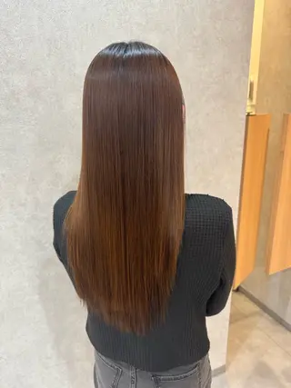 ロング 三浦 里奈のヘアスタイル