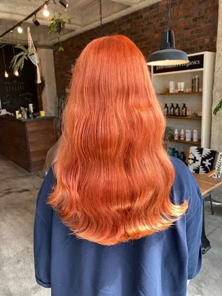 セミロング カラー the BRIDGE 加藤みのりのヘアスタイル