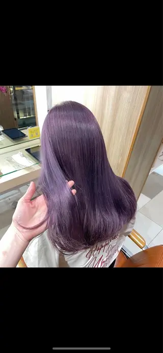 ロング 韓国レイヤー 船橋 徒歩5分/小川友美のヘアスタイル