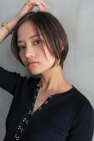 ショート カラー 🉐レイヤー/塩見 弘樹🉐渋谷のヘアスタイル