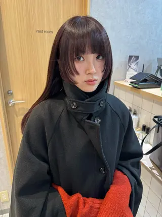 ロング カラー ヘアアレンジ NANA／trend style🕊🍑のヘアスタイル