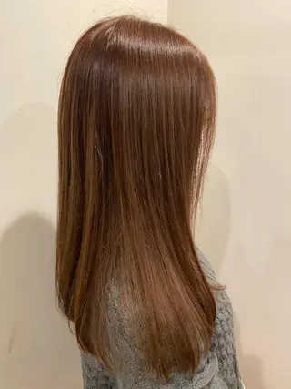 カラー china/ボブ/ ブリーチカラーのヘアスタイル