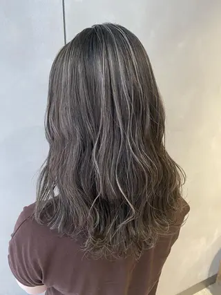 ロング カラー M IIのヘアスタイル