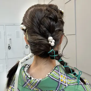 ヘアアレンジ ﾏｽﾀﾞ ｱｲﾘのヘアスタイル
