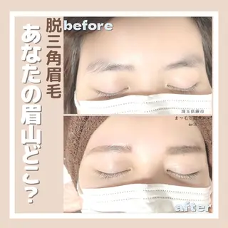 アイブロウ C. Lのマツエク・マツパデザイン