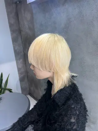 カラー ハイトーンカラー/ さらさのヘアスタイル