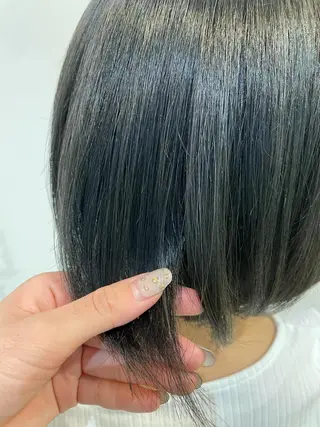カラー 髪質改善カラー🤍 エクステ✨君島由実子のヘアスタイル