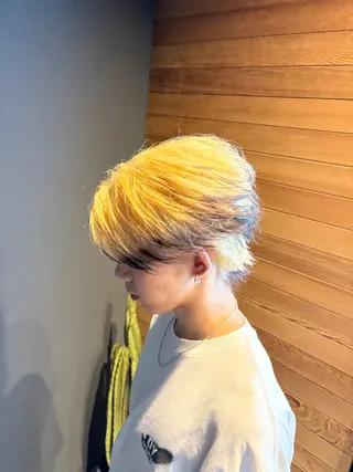 ショート カラー litbyfifth 末吉海里のヘアスタイル