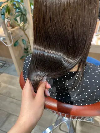 ロング FUJIIKANON /ケア‪透明感カラーのヘアスタイル