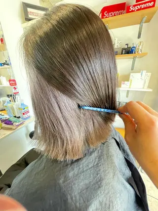 ミディアム 🔹TOMO🔹 圧倒的経験値🔹のヘアスタイル