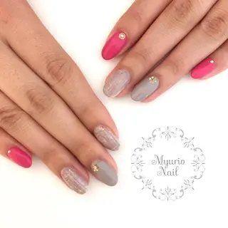 ネイル Sympa 𝓜iwako🐰ᩚのネイルデザイン