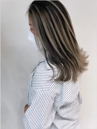 ミディアム LA.MIU★ 八王子店Mayuのヘアスタイル