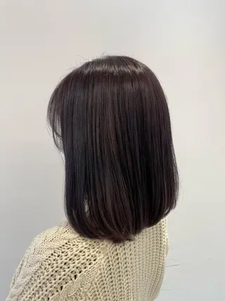 ミディアム あずま みゆのヘアスタイル