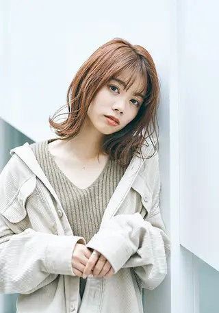 ミディアム *くせ毛に特化* 【yun】のヘアスタイル