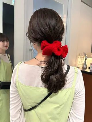 セミロング カラー 原 菜帆のヘアスタイル
