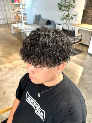 パーマ メンズ 骨格補正施術/メンズ 専門美容師/YUYAのヘアスタイル