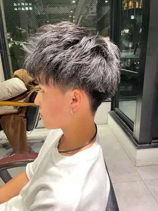 ショート 🔱メンズパーマ特化 🔱山下和輝のヘアスタイル