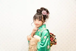 ヘアアレンジ 野咲き 美容室のマツエク・マツパデザイン