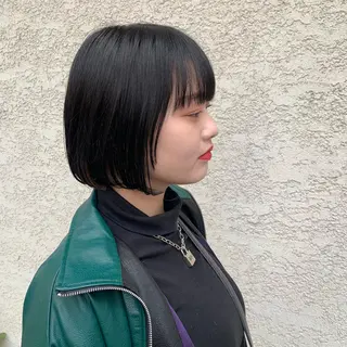 ショート カラー ヘアアレンジ 韓国×巻ける髪質改善 💍maki💍のヘアスタイル