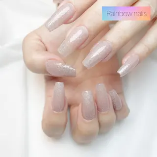 ネイル Rainbow nailsくろちゃんのネイルデザイン