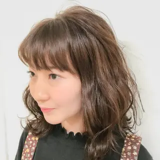 セミロング カラー 🌈限定価格🌈 鈴木　瑛輔のヘアスタイル