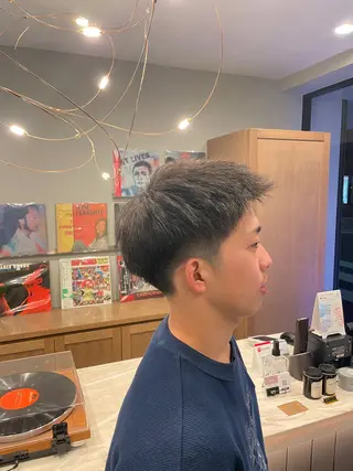 ミディアム メンズ KEEN creative hair所属・【メンズ専門】 松本憲信のヘアスタイル