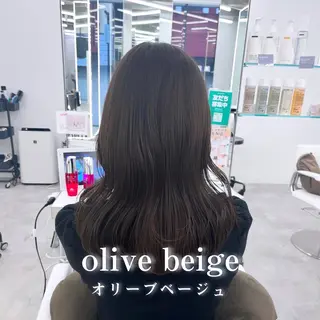 セミロング カラー レイヤーカット×艶髪 /Ayanaのヘアスタイル