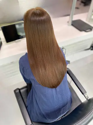 セミロング Zina梅田 Kaoriのヘアスタイル