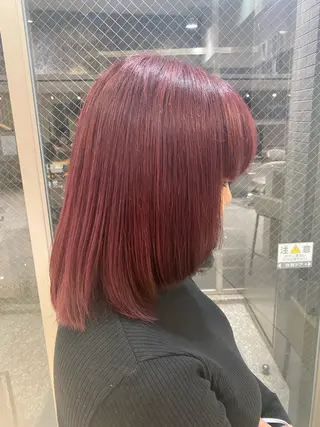 セミロング カラー Aujuaソムリエ ❤️‍🔥今吉 晃太のヘアスタイル