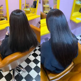 ロング チビ編み込みエクステ どぅ〜す/YUIのヘアスタイル