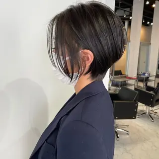 ショート カラー アンドウ ユウ/ レイヤーカット/韓国のヘアスタイル