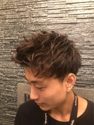 ショート メンズ ✨メンズカット 無料‼️✨土尾快斗のヘアスタイル