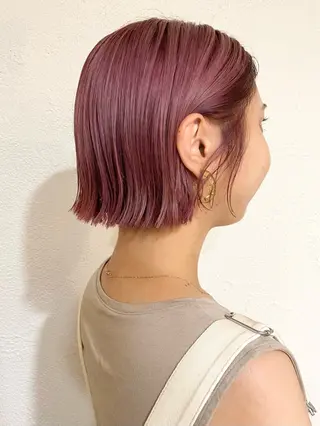 ショート カラー titian　田中 美名のヘアスタイル