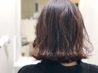 ミディアム カラー タカハシ ハヤトのヘアスタイル